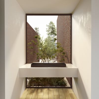 Clou New Wash Me umywalka 90x42 cm prostokątna ścienna-nablatowa czarna CL/02.30434