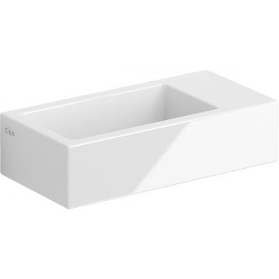 Clou Flush umywalka 36x18 cm prostokątna ścienna-nablatowa biała CL/03.03031