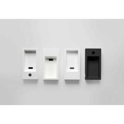 Clou Flush umywalka 36x18 cm prostokątna ścienna-nablatowa biała CL/03.03033