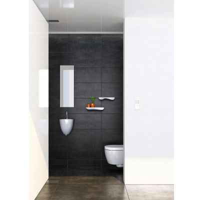 Clou Flush umywalka 31,5x27 cm okrągła ścienna biała CL/03.03060