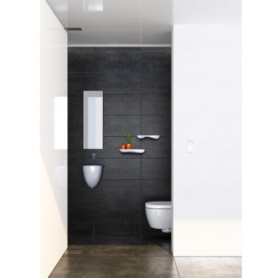 Clou Flush umywalka 31,5x27 cm okrągła ścienna biała CL/03.03061