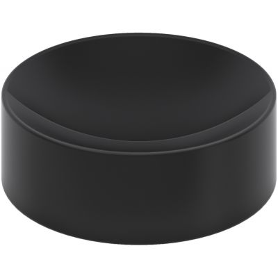 Clou Vale umywalka 22x22 cm okrągła nablatowa czarna CL/03.30164