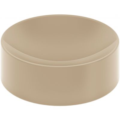 Clou Vale umywalka 22x22 cm okrągła nablatowa musztardowa CL/03.34164