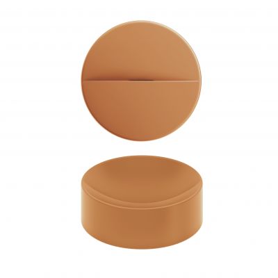 Clou Vale umywalka 22x22 cm okrągła nablatowa piaskowa CL/03.36164