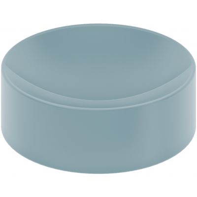 Clou Vale umywalka 22x22 cm okrągła nablatowa niebieska CL/03.38164