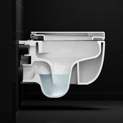 Clou Hammock miska WC wisząca bez kołnierza biały połysk CL/04.01070