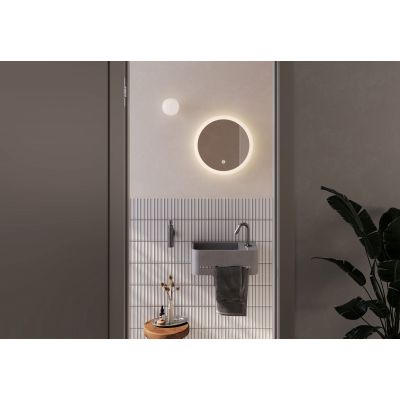 Clou InBe umywalka 43x23 cm prostokątna ścienna szary IB/03.71030.02.01.R 