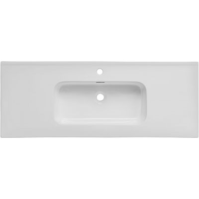 Comad Go umywalka 121x46 cm prostokątna meblowa biała GO 120D/DP -8095