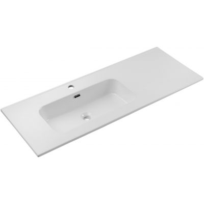 Comad Go 2 umywalka 121x46 cm prostokątna meblowa biała GO 2 120CM L DP ( E-8095-120L )