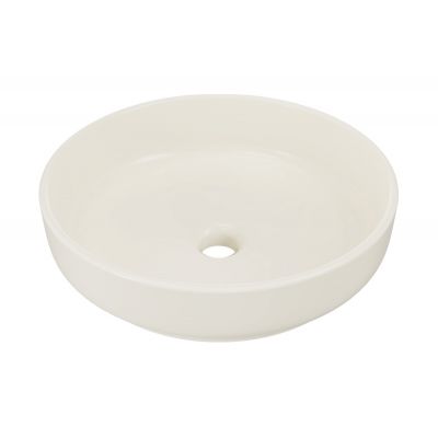Comad River 1 umywalka 40x40 cm okrągła nablatowa kremowy mat RIVER 1 IVORY MATT UN 40 ( E-6595 )