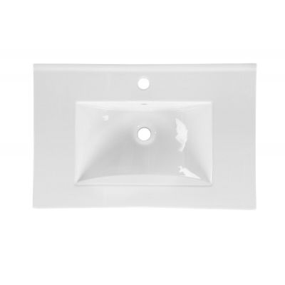 Zestaw Comad Dalia Cashmere szafka 60x46x50 cm podumywalkowa wisząca kaszmir z umywalką SET-DC 60CM UM LAVA WH