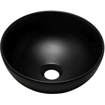 Comad Domi umywalka 32 cm okrągła nablatowa czarna UN-DOMI-MB 78249MB