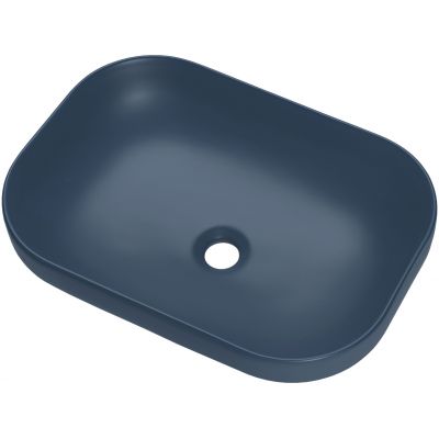 Comad Neli umywalka 50,4x35,2 cm prostokątna nablatowa niebieska UN-NELI-MNB