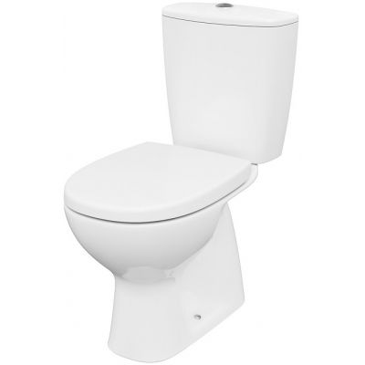 Cersanit Arteco miska WC kompakt CleanOn z deską wolnoopadającą biała K667-076