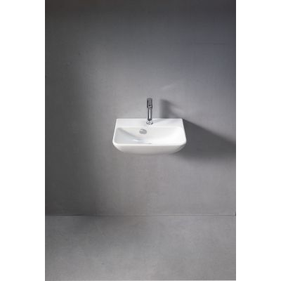 Duravit ME by Starck umywalka 45x32 cm ścienna prostokątna WonderGliss biała 07194500001