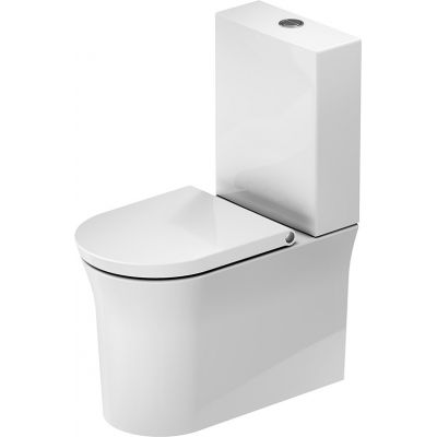 Duravit White Tulip miska WC kompakt stojąca Rimless biała 2197090000
