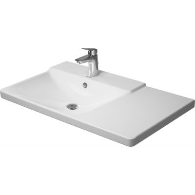 Duravit P3 Comforts umywalka 85x49,5 cm prostokątna lewa biała 2333850000