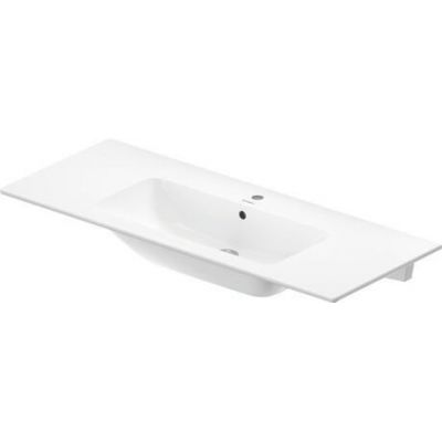 Duravit ME by Starck umywalka 123x49 cm prostokątna ścienna-meblowa biała 23361200601