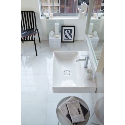 Duravit DuraSquare umywalka 80x47 cm meblowa prostokątna biała 2353800041