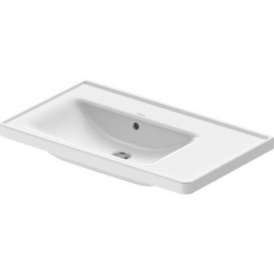Duravit D-Neo umywalka 80x48 cm meblowa lewa biała 2369800060