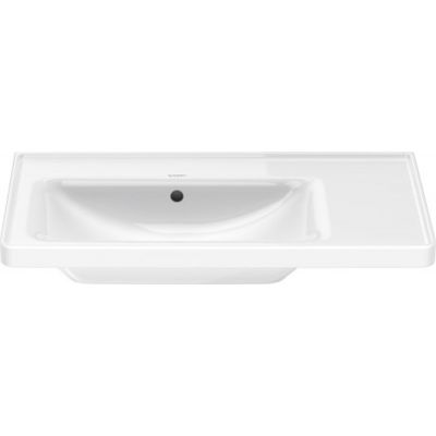 Duravit D-Neo umywalka 80x48 cm meblowa lewa biała 2369800060