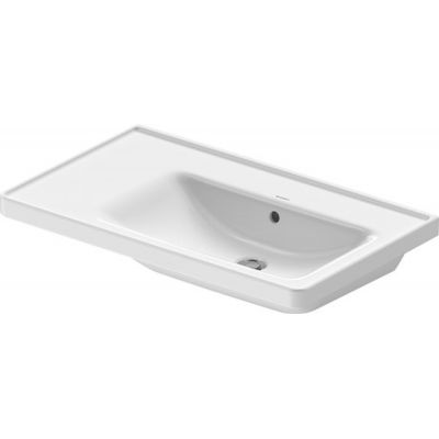 Duravit D-Neo umywalka 80x48 cm meblowa prawa biała 2370800060