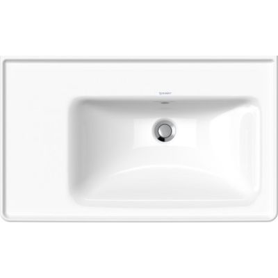 Duravit D-Neo umywalka 80x48 cm meblowa prawa biała 2370800060