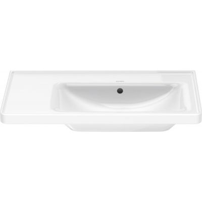 Duravit D-Neo umywalka 80x48 cm meblowa prawa biała 2370800060