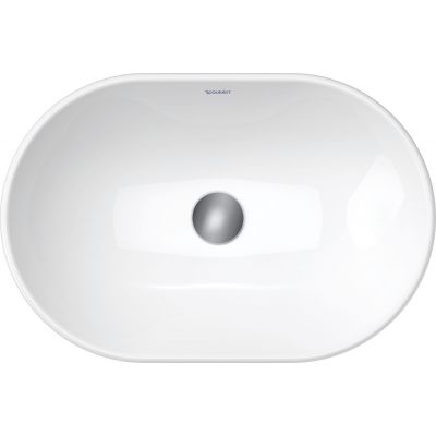 Duravit D-Neo umywalka 60x40 cm nablatowa owalna biała 2372600070