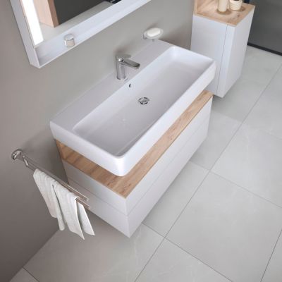 Duravit Qatego umywalka 100x47 cm meblowa prostokątna biały połysk 2382100000