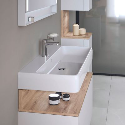 Duravit Qatego umywalka 100x47 cm meblowa prostokątna biały połysk 2382100000