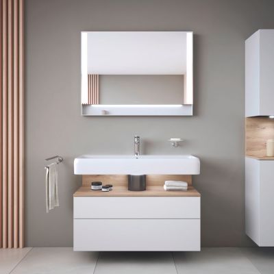 Duravit Qatego umywalka 100x47 cm meblowa prostokątna biały połysk 2382100000