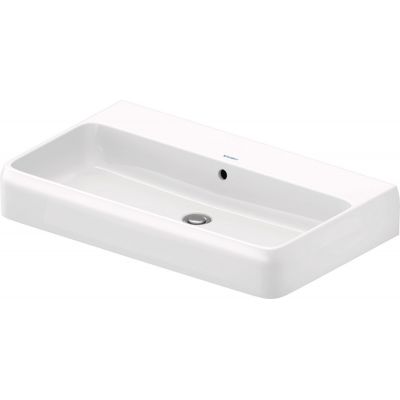 Duravit Qatego umywalka 80x47 cm meblowa prostokątna HygieneGlaze biały połysk 2382802060