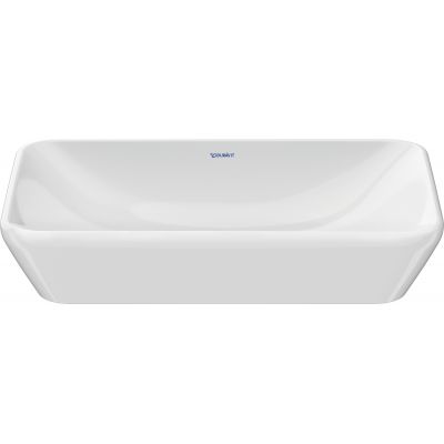 Duravit D-Neo umywalka 60x40 cm prostokątna nablatowa biała 2397600070