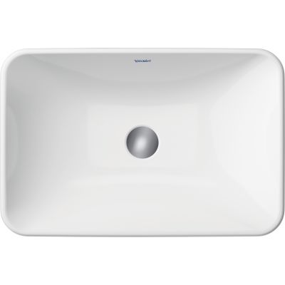 Duravit D-Neo umywalka 60x40 cm prostokątna nablatowa biała 2397600070