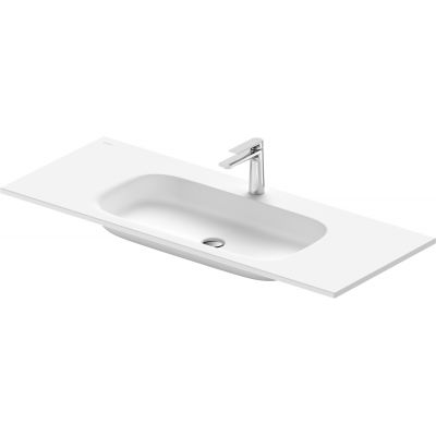 Duravit Sivida umywalka 122x48,5 cm prostokątna meblowa biała 2650033200