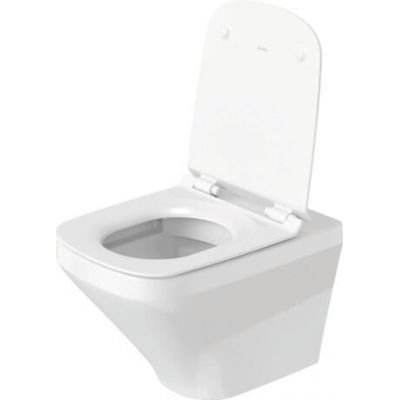 Zestaw Duravit DuraStyle miska WC wisząca Rimless WonderGliss z deską wolnoopadającą 45510900A11