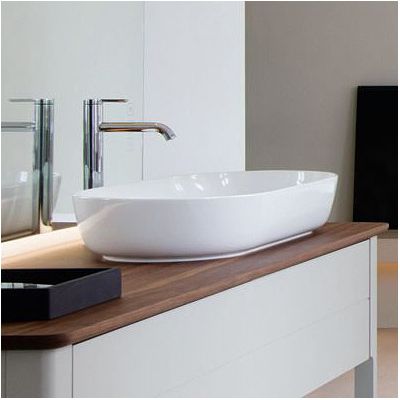 Duravit Luv umywalka 80x40 cm nablatowa owalna biała 0379800000