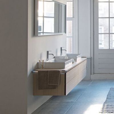 Duravit DuraSquare umywalka 60x47 cm szlifowana prostokątna biała 2353600079