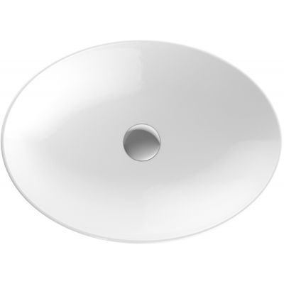 Geberit Variform umywalka 55x40 cm nablatowa owalna biała 500.771.01.2