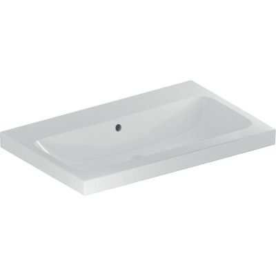 Geberit iCon Light umywalka 75x48 cm nablatowa biała 501.848.00.3