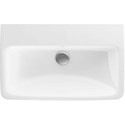 Geberit Selnova Compact umywalka 65x40 cm prostokątna ścienna biała 501.892.00.7