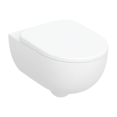 Zestaw Geberit Duofix Sigma stelaż podtynkowy WC z miską Selnova Premium bez kołnierza i deską wolnoopadającą (111320006, 111815001, 156050001, 502793001)