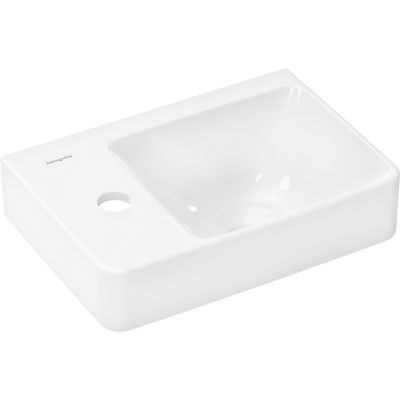 Hansgrohe Xelu Q umywalka 36x25 cm prostokątna ścienna-meblowa biała 60315450