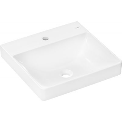 Hansgrohe Xelu Q umywalka 50x48 cm prostokątna ścienna-meblowa biała 60316450