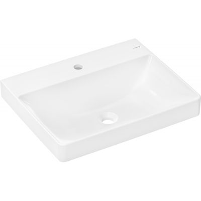 Hansgrohe Xelu Q umywalka 60x48 cm prostokątna ścienna-meblowa biała 60317450