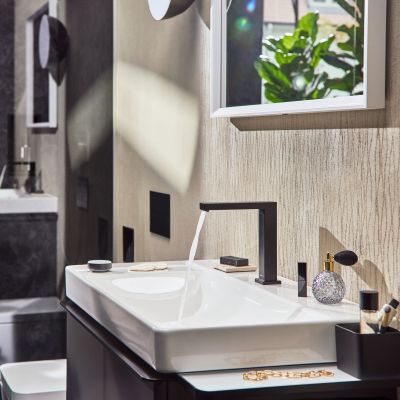 Hansgrohe Xelu Q umywalka 80x48 cm prostokątna ścienna-meblowa biała 60320450