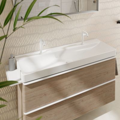 Hansgrohe Xelu Q umywalka 120x48 cm prostokątna ścienna-meblowa biała 60322450