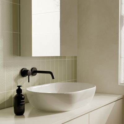 Hagser Lisa bateria umywalkowa podtynkowa komplet czarny mat HGR90000032