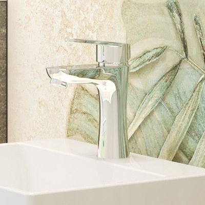 Hagser Della bateria umywalkowa stojąca chrom HGR40000032
